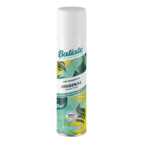 Batiste Original Dry Shampoo, 6.35 OZ, Powder, Oily Hair, Oil .